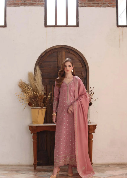 Noor By Saadia Asad | Noor Winter Pashmina Shawls '25 - Aveline