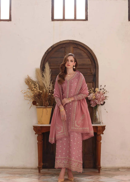 Noor By Saadia Asad | Noor Winter Pashmina Shawls '25 - Aveline