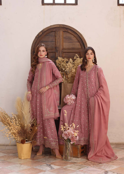 Noor By Saadia Asad | Noor Winter Pashmina Shawls '25 - Aveline