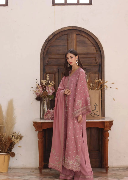 Noor By Saadia Asad | Noor Winter Pashmina Shawls '25 - Aveline