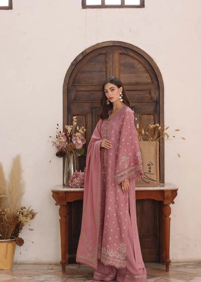 Noor By Saadia Asad | Noor Winter Pashmina Shawls '25 - Aveline