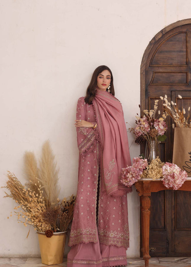 Noor By Saadia Asad | Noor Winter Pashmina Shawls '25 - Aveline