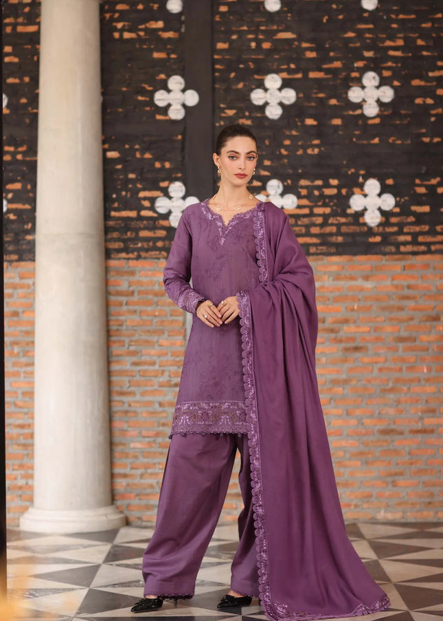 Noor By Saadia Asad | Noor Winter Pashmina Shawls '25 - Serenity