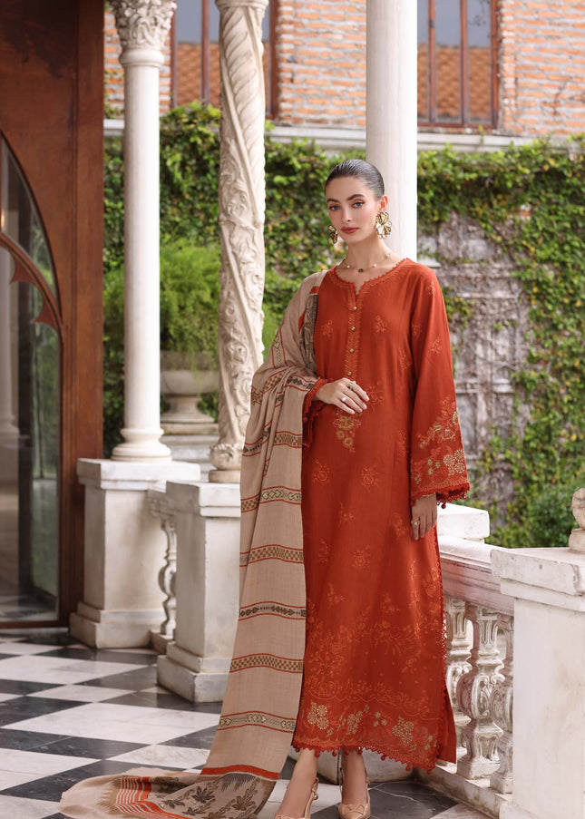 Noor By Saadia Asad | Noor Winter Pashmina Shawls '25 - Rustique