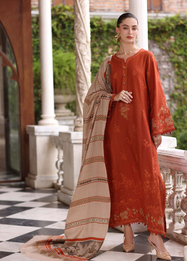 Noor By Saadia Asad | Noor Winter Pashmina Shawls '25 - Rustique