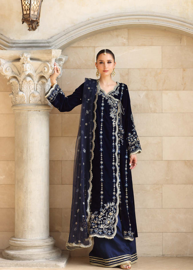 Noor By Saadia Asad | Noor Handcrafted Velvet '25 - Falak