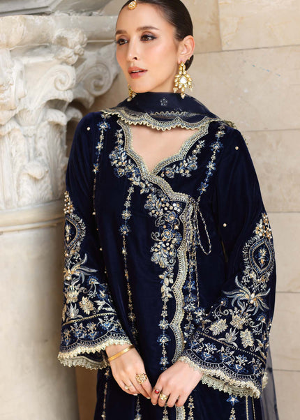 Noor By Saadia Asad | Noor Handcrafted Velvet '25 - Falak