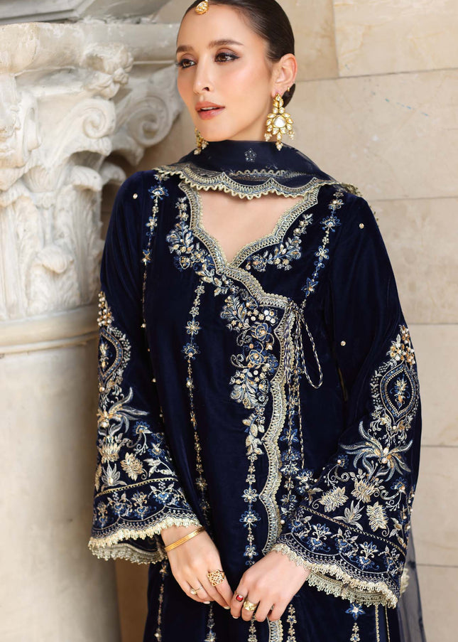 Noor By Saadia Asad | Noor Handcrafted Velvet '25 - Falak