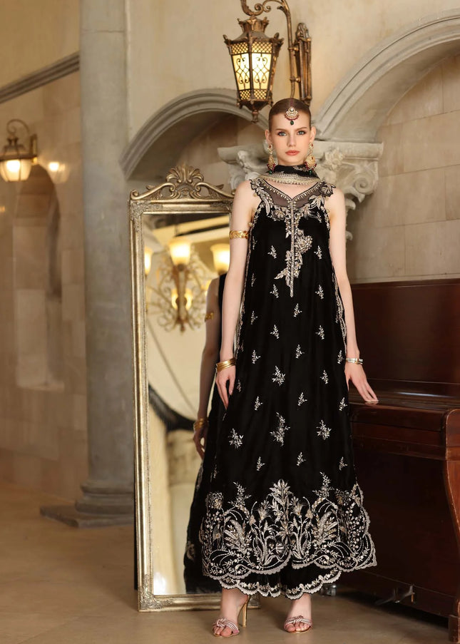 Noor By Saadia Asad | Noor Handcrafted Velvet '25 - Rumi