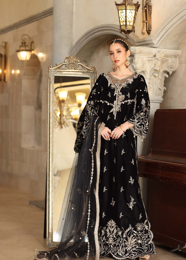 Noor By Saadia Asad | Noor Handcrafted Velvet '25 - Rumi