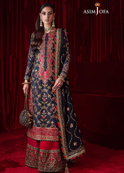 Asim Jofa | Bekhudi Luxury Chiffon - AJBK-02