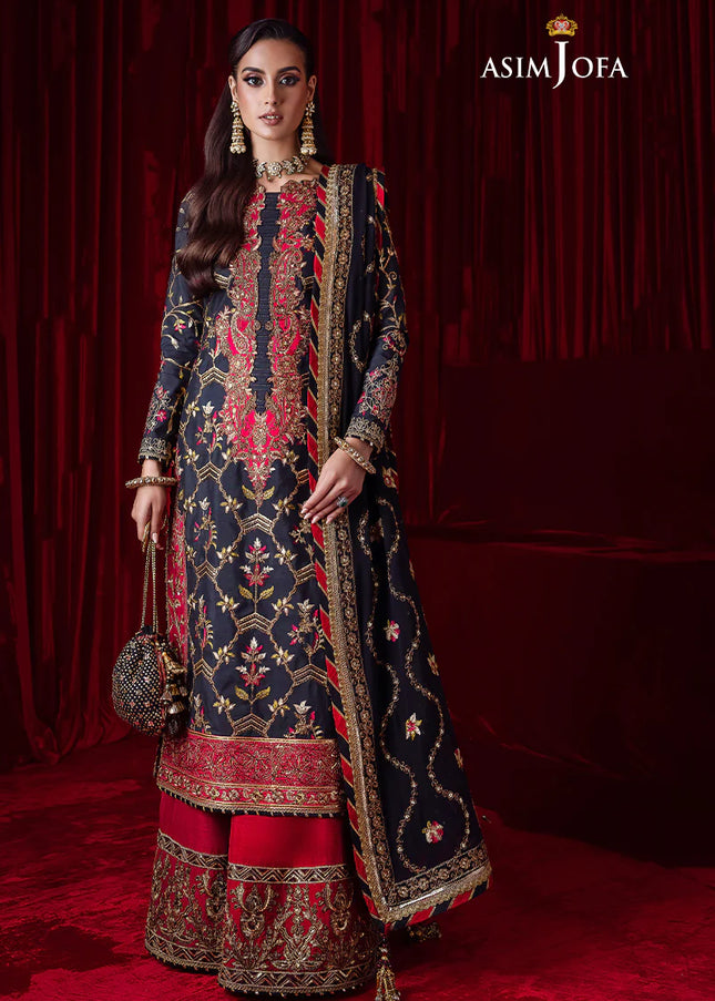 Asim Jofa | Bekhudi Luxury Chiffon - AJBK-02