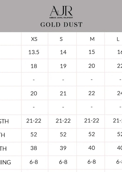 AJR Couture | Symphony Pret '26 - Gold Dust