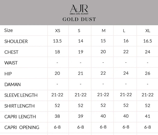 AJR Couture | Symphony Pret '26 - Gold Dust