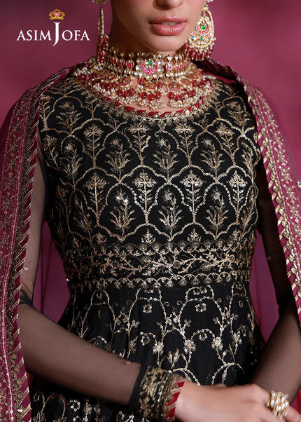 Asim Jofa | Unstitched Luxury  - AJULFI-01