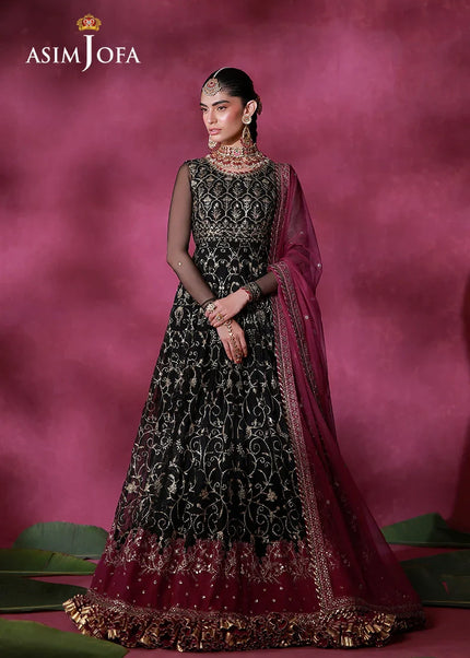 Asim Jofa | Unstitched Luxury  - AJULFI-01