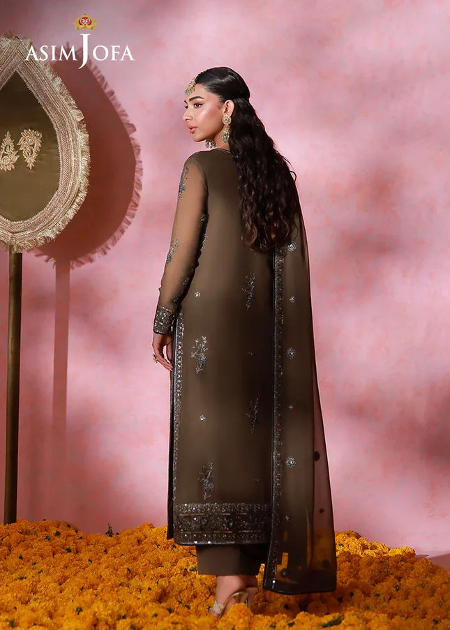 Asim Jofa | Unstitched Luxury  - AJULFI-04