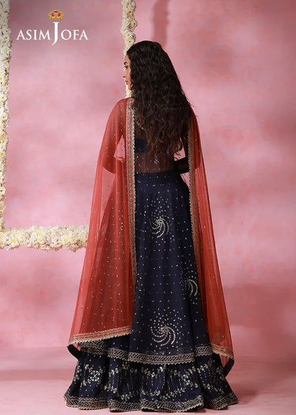 Asim Jofa | Unstitched Luxury  - AJULFI-05
