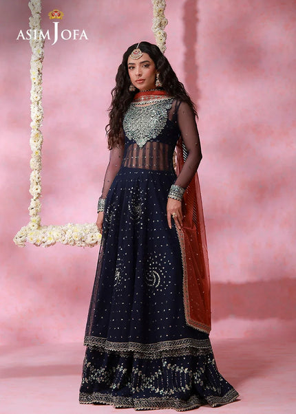 Asim Jofa | Unstitched Luxury  - AJULFI-05