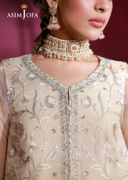 Asim Jofa | Unstitched Luxury  - AJULFI-08