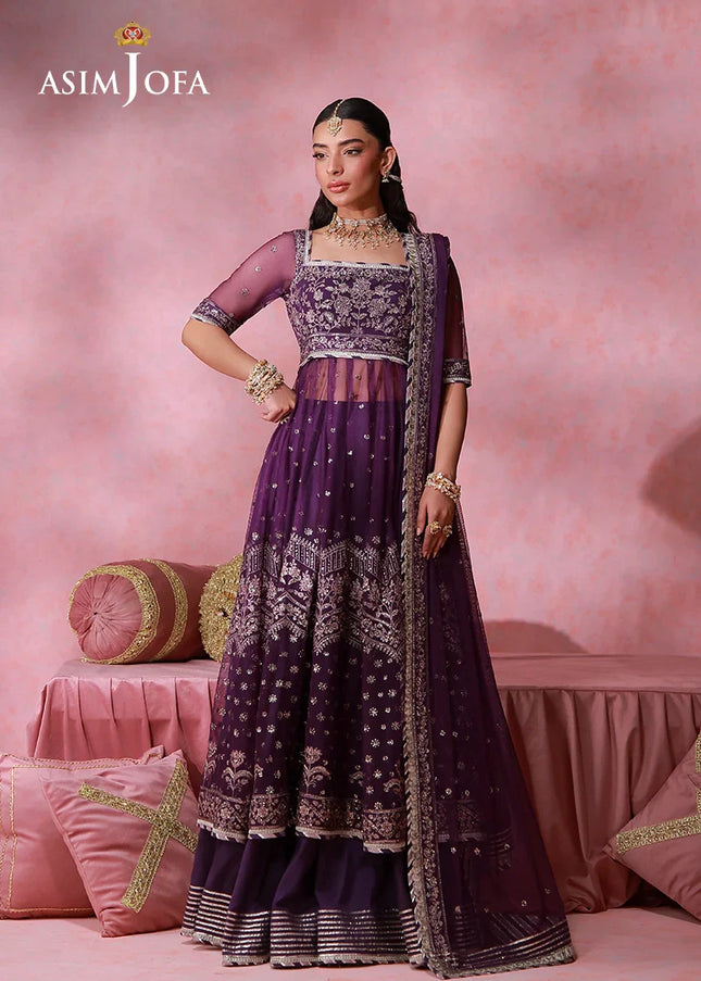 Asim Jofa | Unstitched Luxury  - AJULFI-09