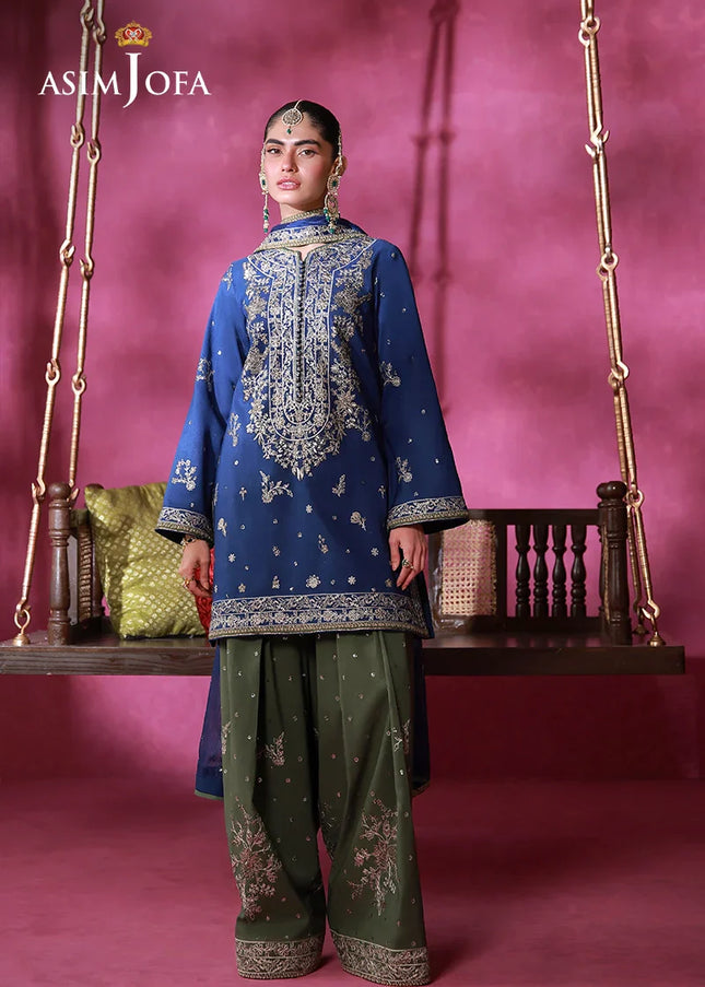 Asim Jofa | Unstitched Luxury  - AJULFI-10