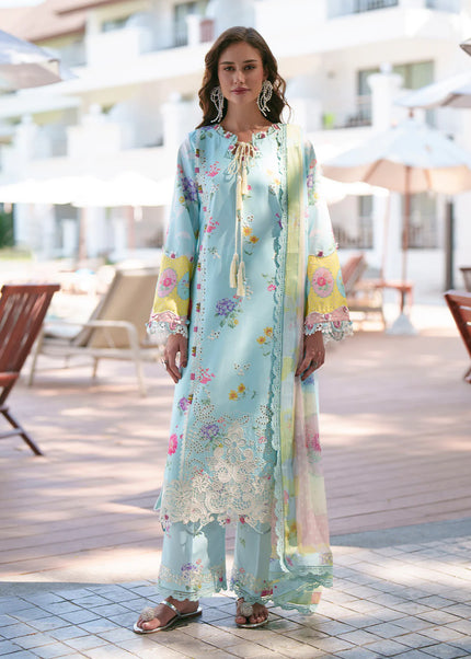 AJR Couture | Printed Chikankari '26 - Azure