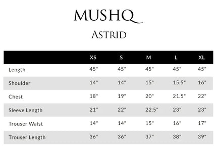 Mushq | Celestine - Astrid