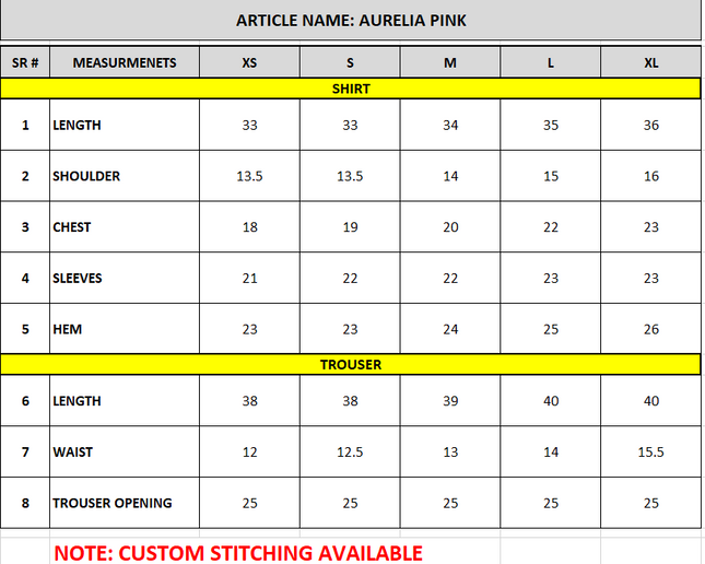 Faiza Faisal | Elara - Aurelia Pink