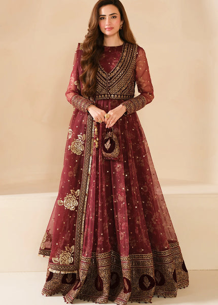 Jazmin | Embroidered Velvet Formal VF-2033