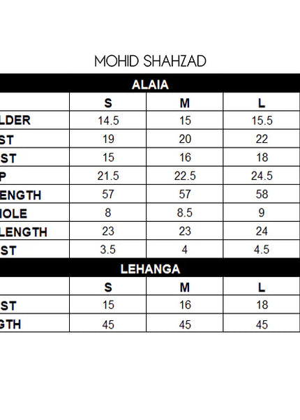 Mohid Shahzad | Luxury Formal - Alaia
