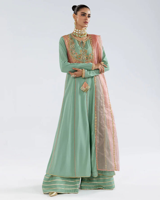 Elysian Luxury Pret | Aquamarine