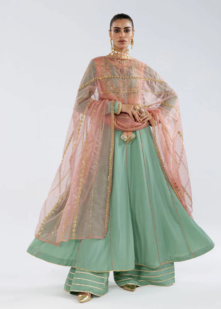 Elysian Luxury Pret | Aquamarine