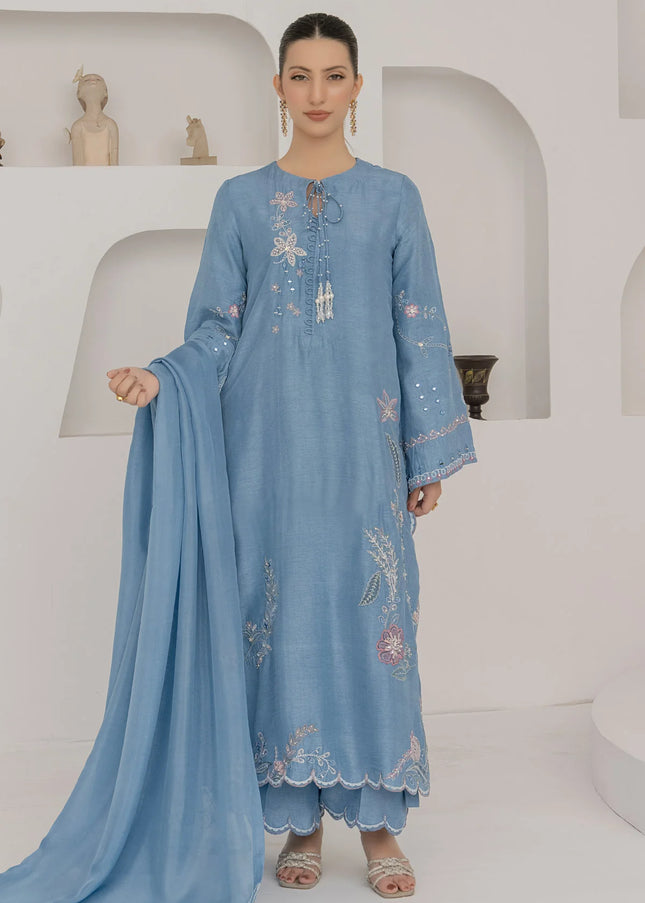 Sania Hasan | Vera Festive - Aquamarine
