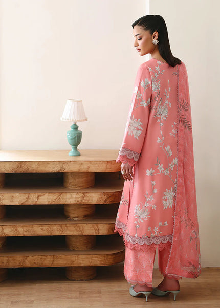 Roheenaz | Eclat Garden Printed Lawn - Azalea Grace