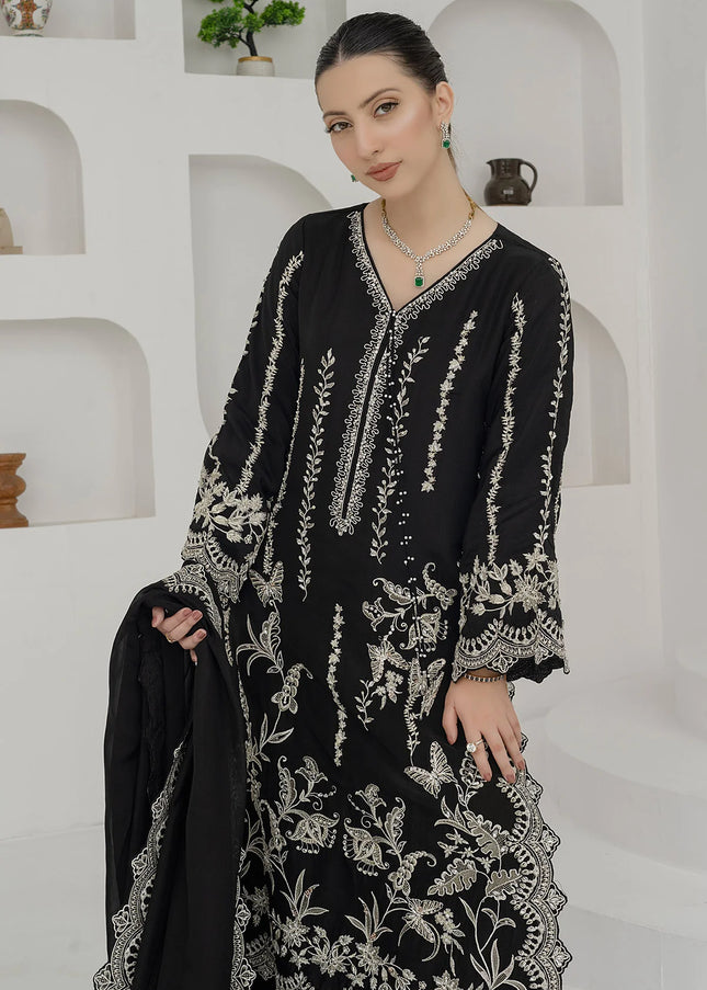 Sania Hasan | Vera Festive - Black Chromite