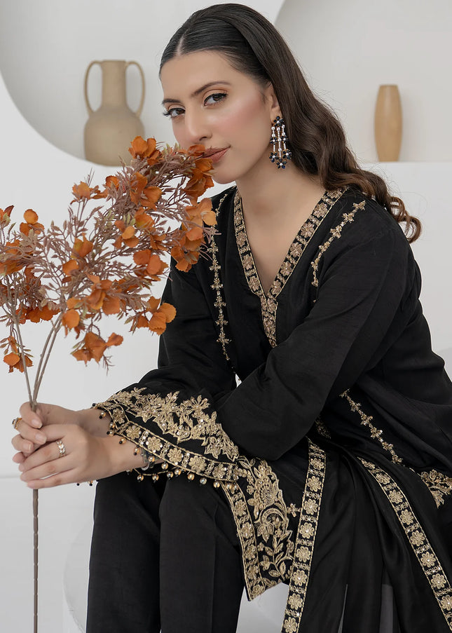 Sania Hasan | Vera Festive - Black Zircon
