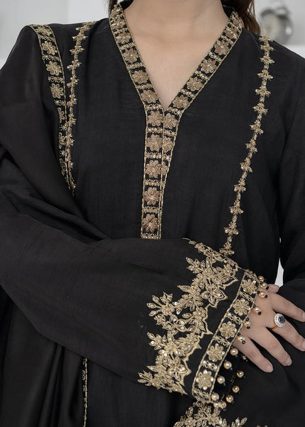 Sania Hasan | Vera Festive - Black Zircon