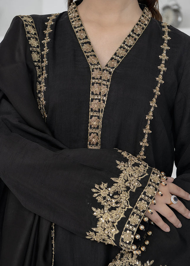 Sania Hasan | Vera Festive - Black Zircon