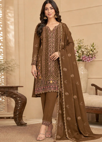 Rangoli Silk embroidery Pant Style Suit Series