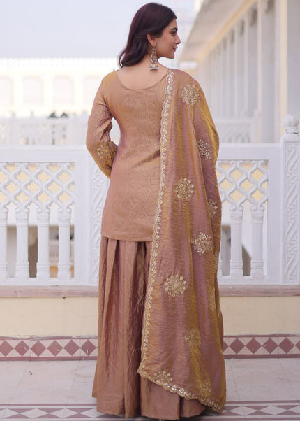 Fendi Crush Embroidered Sharara Suit Seris