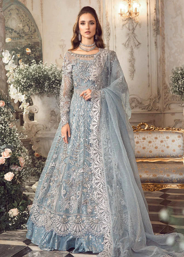 Maria.B. | Mbroidered Wedding '23 - Ice Blue