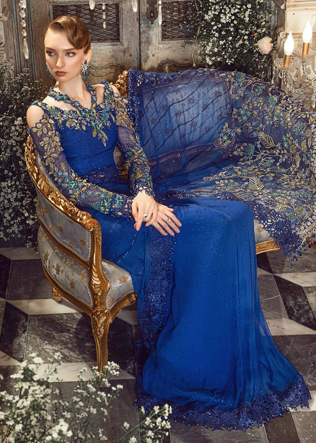 Maria.B. | Mbroidered Wedding '23 - Cobalt Blue
