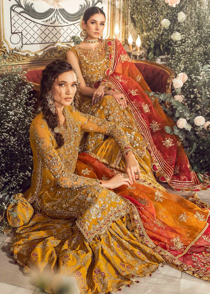 Maria.B. | Mbroidered Wedding '23 - Mustard