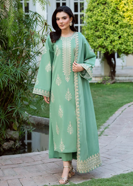 Sheenora | Fresco Lawn Edit '26 - Sage Affair