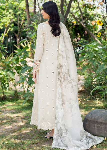 Zarif | Nura Textured Lawn '25 - Isara