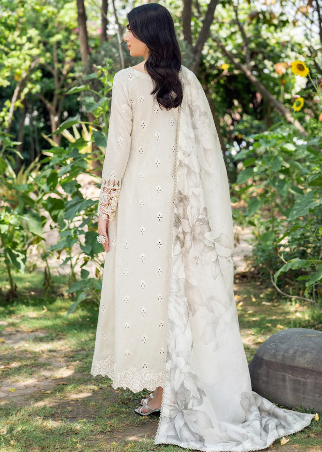 Zarif | Nura Textured Lawn '25 - Isara