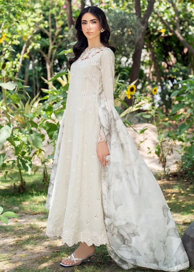 Zarif | Nura Textured Lawn '25 - Isara