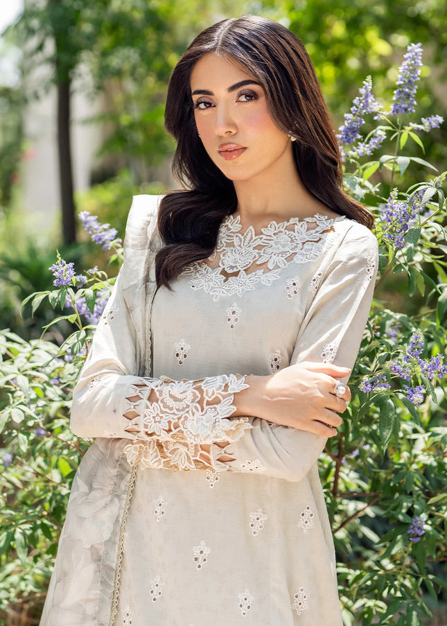 Zarif | Nura Textured Lawn '25 - Isara