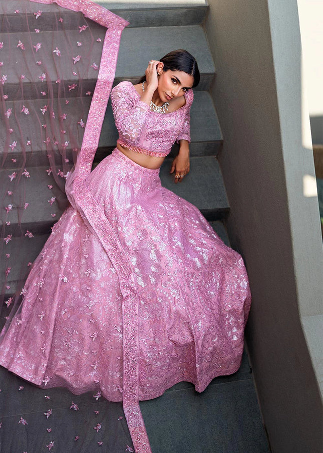 Waqas Shah | Amarige Luxury Formals - Crystal Blush
